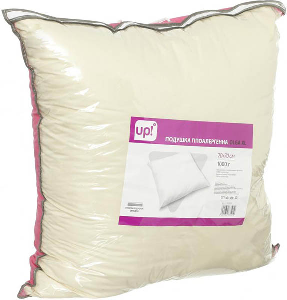Подушка Olga XL 70x70 см 1000 г UP! (Underprice)