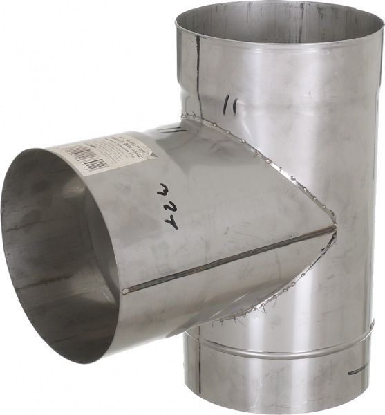 Тройник моно 1 мм нерж Ф200 мм 87°LIRA-LTD 