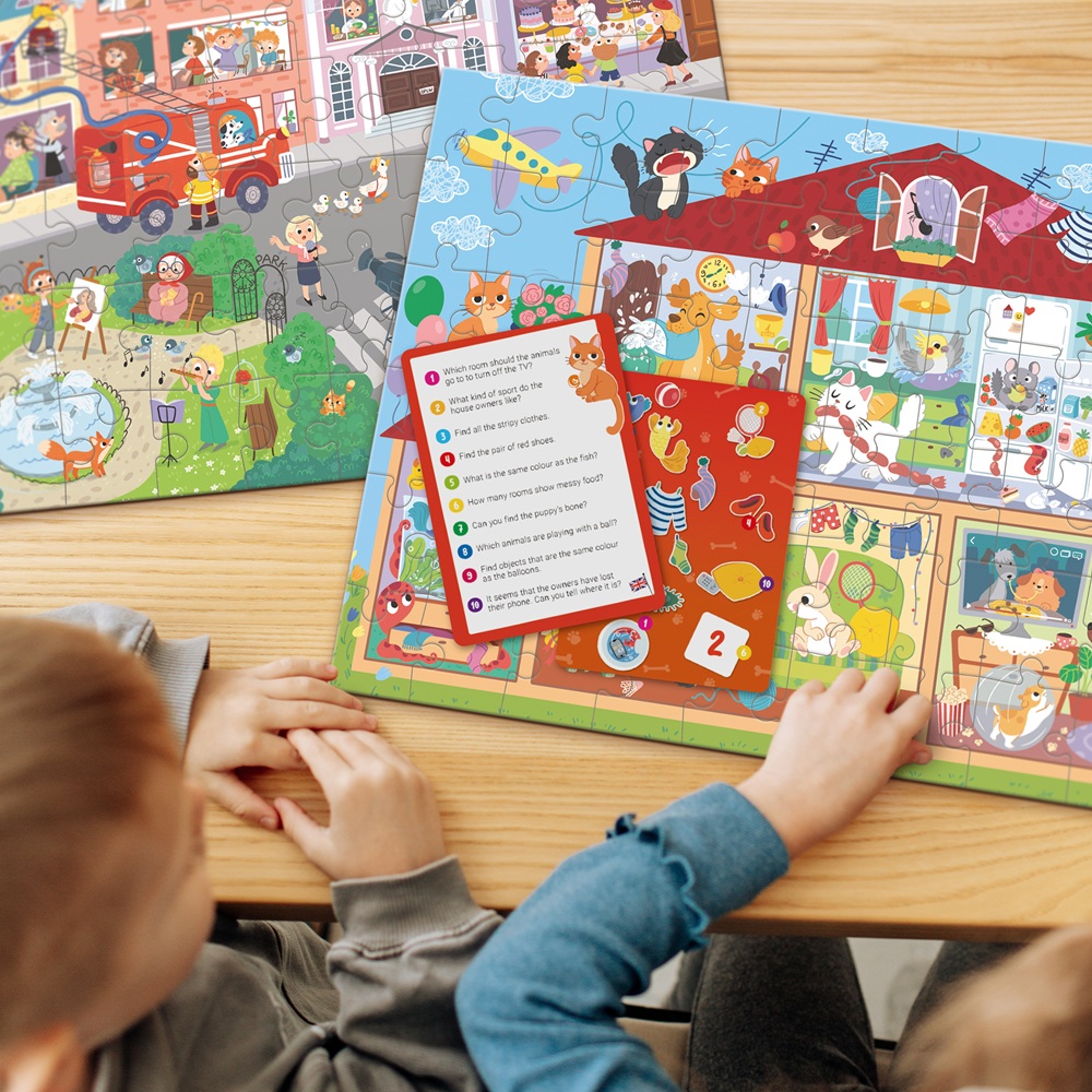 Пазл DoDo Питомцы дома, 60 элементов 300661