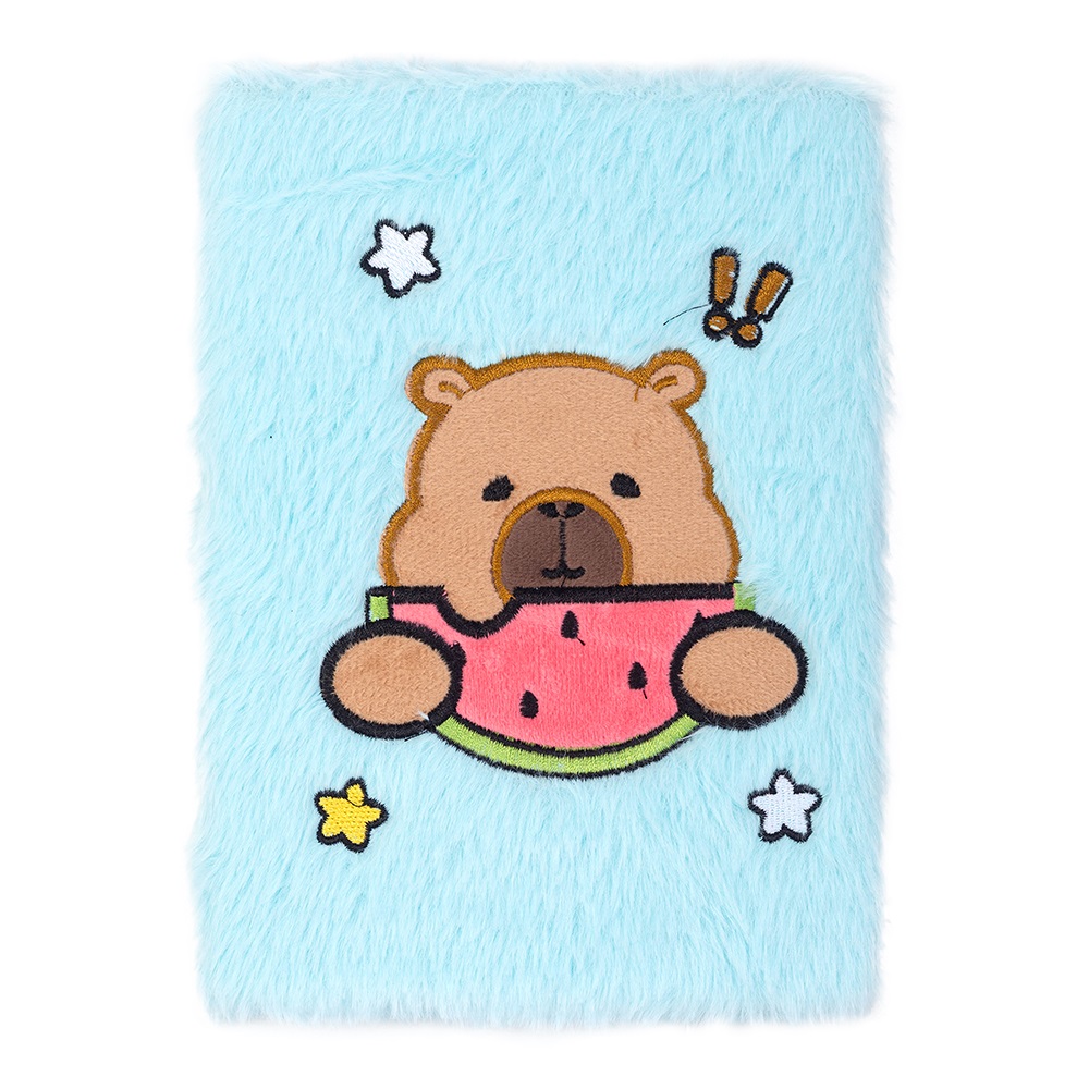 Блокнот плюшевый Forme CAPYBARA 12 А5 80 лист. KIDS Line