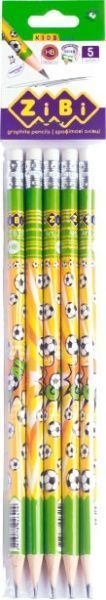 Олівець графітний goal HB ZB.2311-5 ZiBi
