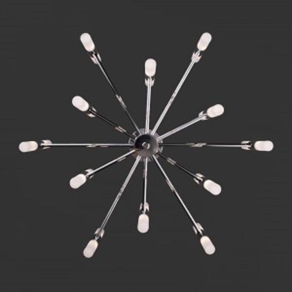 Люстра потолочная Strotskis Bastone 24x3 Вт G4 хром 549 