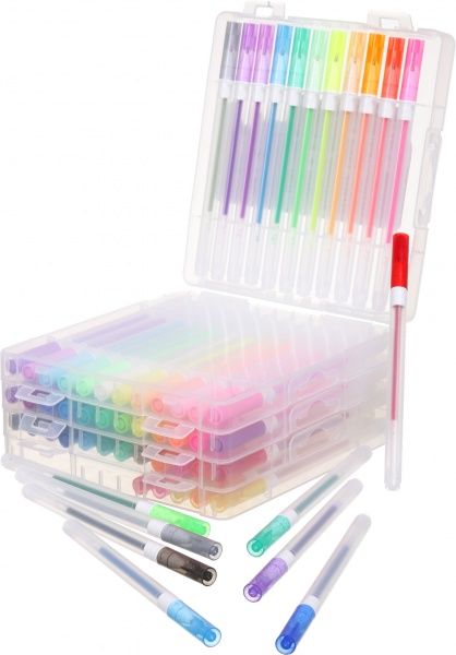 Набір ручок гелевих Nota Bene кольорових 60шт/уп 