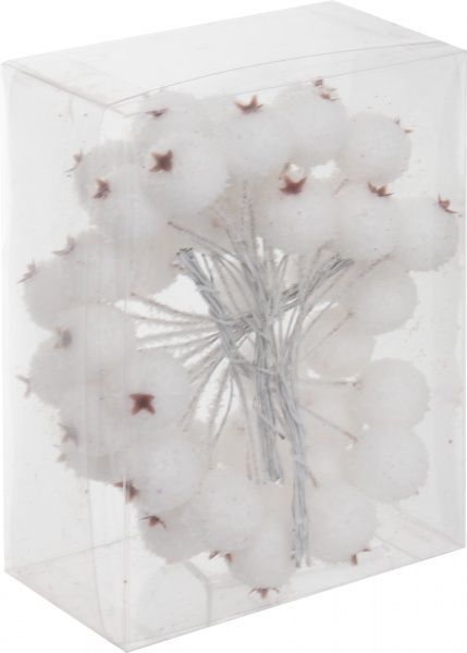 Гілочка декоративна з пучком ягід 8 см EYK38657-1 