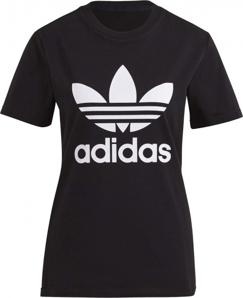 Футболка Adidas TREFOIL TEE GN2896 р.34 чорний