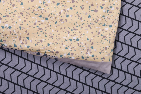 Комплект постільної білизни Окленд 2.0 різнокольоровий Homeline 