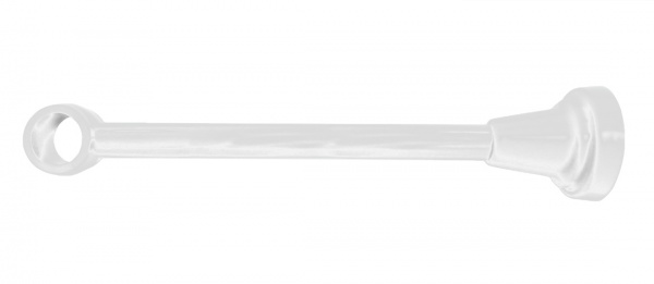 Тримач для карниза ОМіС одинарний d16 мм 2 шт. білий d16 мм білий 2 шт. 