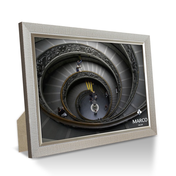 Рамка для фотографии со стеклом MARCO decor 2615N 1 фото 15х20 см коричневый с золотистым 