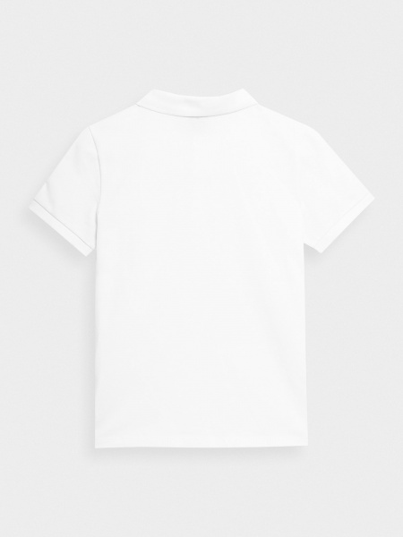Поло 4F TSHIRT M295 4FJSS23TTSHM295-10S р.128 белый
