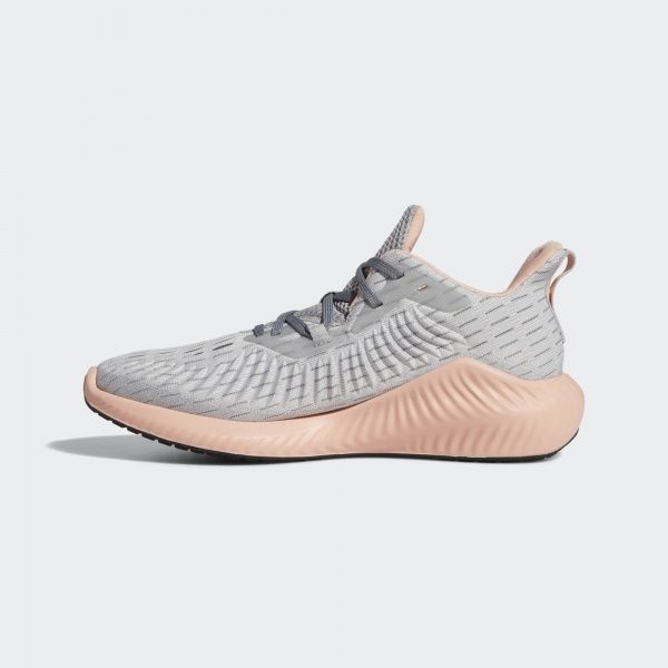 Кроссовки Adidas Alphabounce+ w F33913 р.8 светло-серый