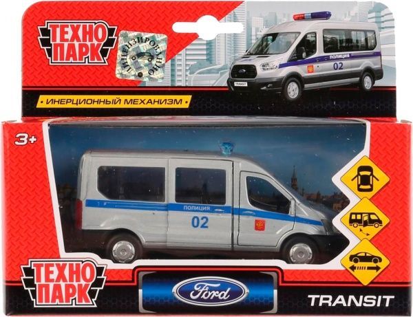 Автомодель Технопарк FORD ПОЛІЦІЯ SB-18-18-P-WB