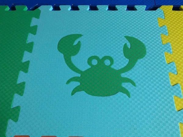 Коврик-пазл Термоізол Зверьки 30x30 см набор 12 шт.