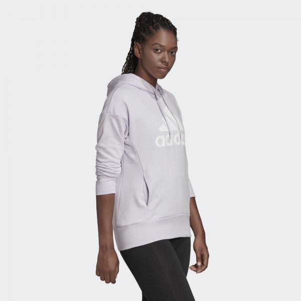 Джемпер Adidas W BOS LONG HD FI4633 р. XS фіолетовий