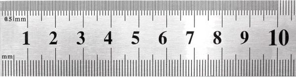 Линейка металлическая 20 см E81389 Economix