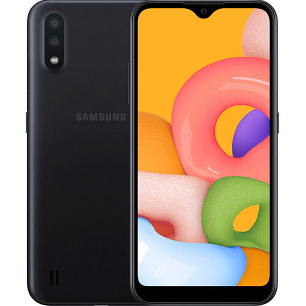 Смартфон Samsung Galaxy A01 Duos 2/16GB black (SM-A015FZKDSEK)