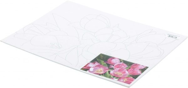 Полотно на картоні з контуром Натюрморт №16 Rosa Talent 