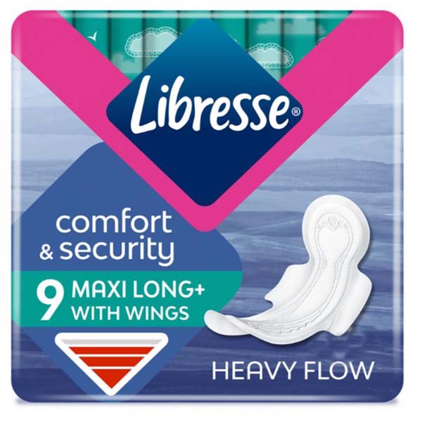 Прокладки гигиенические Libresse Maxi Long 9 шт.
