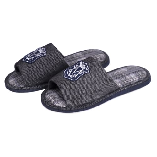 Тапки домашние Twins HS-VL с гербом 7233 темно-серый 