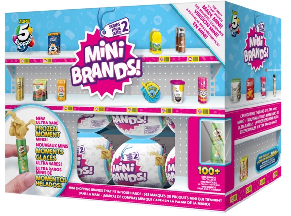 Ігровий набір Zuru Mini Brands Supermarket Фігурки-сюрприз у шарі 5 шт. в асортименті 6819332 