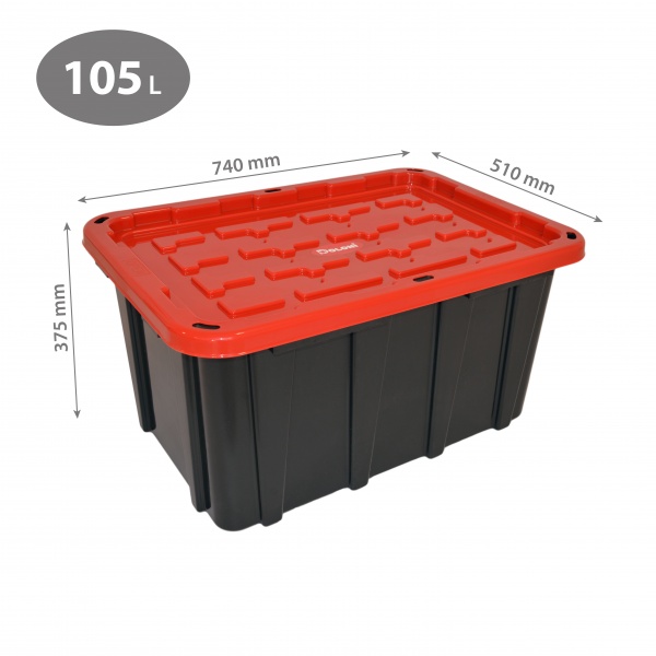 Контейнер с крышкой Doloni Toys 01562 375x742x512 мм