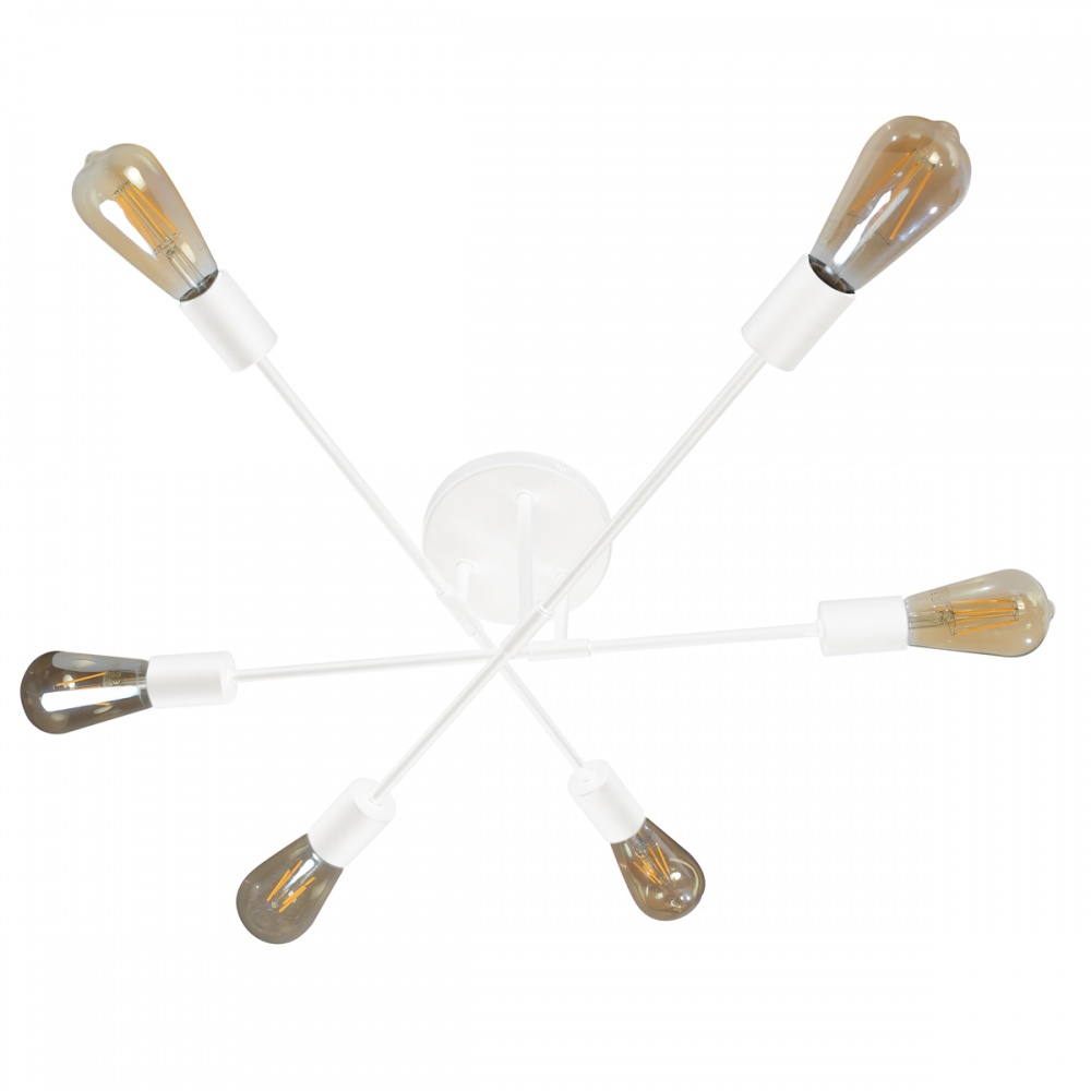 Люстра потолочная LIGHT SET NADIYA 6xE27 белый