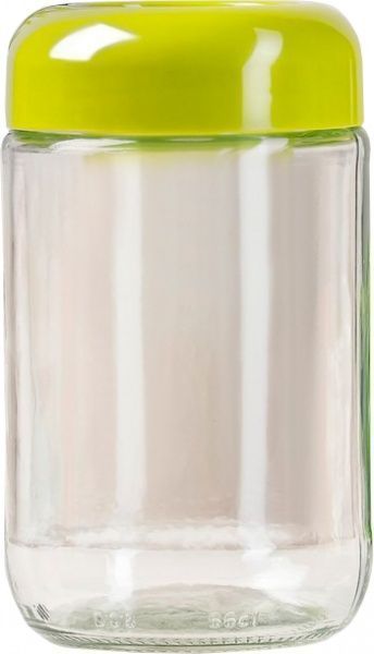 Банка с крышкой Linea 660 мл зеленый Renga