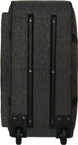 Сумка дорожная на колесах Bagland 36470 68 л серый Мілан 