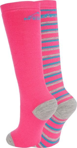 Носки McKinley Rigo jrs 2-pack McK 205956-909915 X-2972 Black коралловый р.31-34