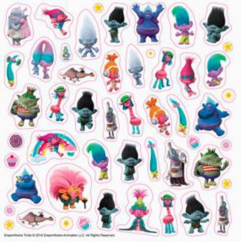 Книга «Книга Тролі. Альбом з наліпками. Твій яскравий альбом. (У)»