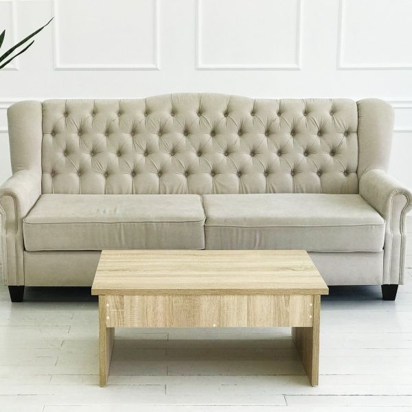 Стіл журнальний Деск дуб сонома 910x410x400мм Art in Head 