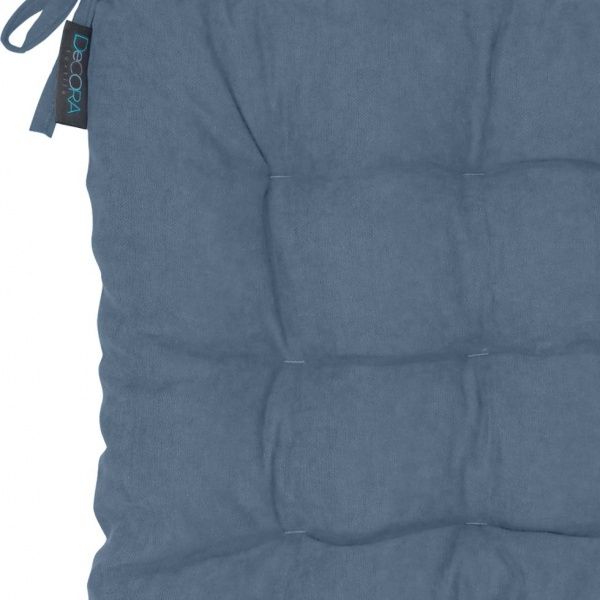 Подушка на стул MODA 40х40 см синий Decora textile