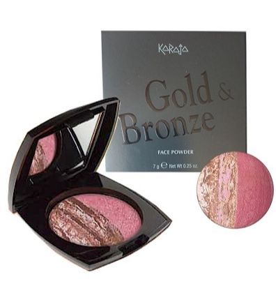 Пудра для обличчя KARAJA Gold & Bronze №34 7 г