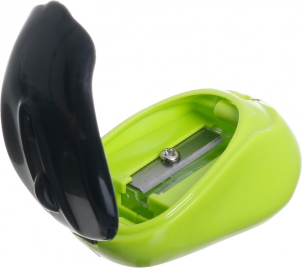 Точилка пластиковая прямоугольная зеленая Nota Bene