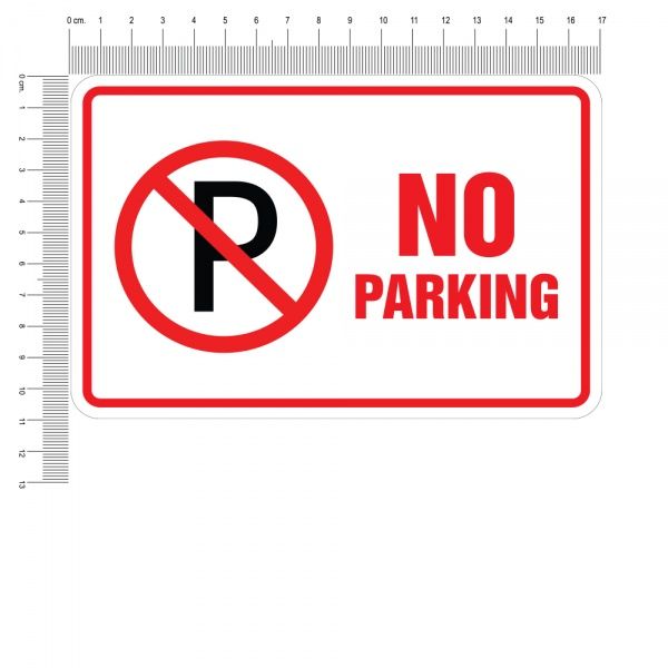 Наліпка No Parking