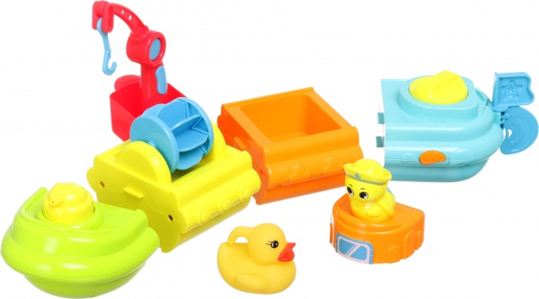 Ігровий набір для ванної Hang Wing Кораблик-конструктор HW19048741