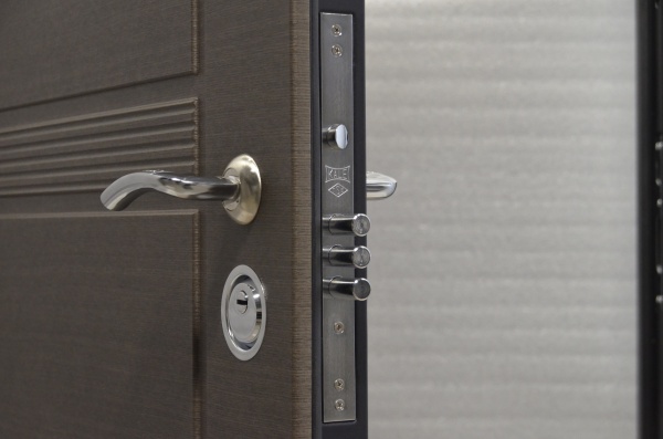 Дверь входная Министерство дверей КС-29+ венге серый горизонт 2050х860 мм правая