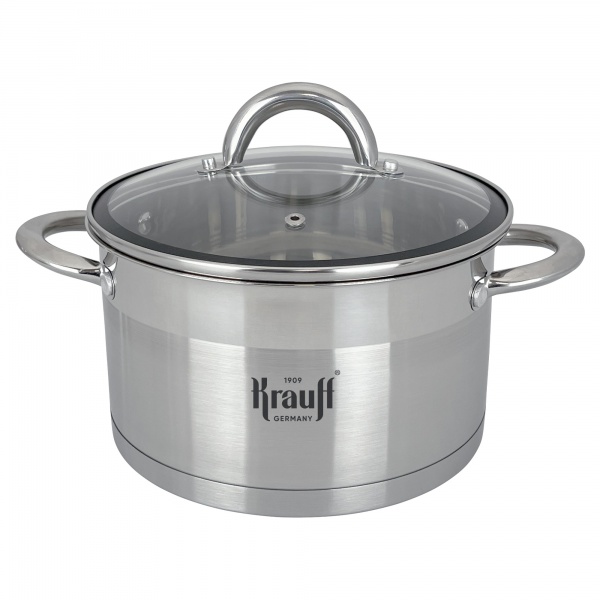 Каструля з кришкою Grand Chef 3,6 л 20 см 26-238-063 Krauff