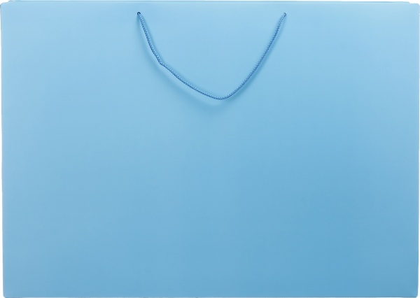 Пакет подарунковий блакитний 540x760x160 мм