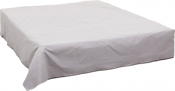 Простирадло Basic Бруно 1,5 160x220 см коричневий La Nuit 