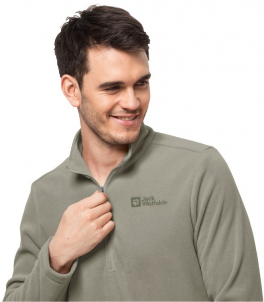 Джемпер Jack Wolfskin TAUNUS HZ M 1709522_5150 р. S хакі