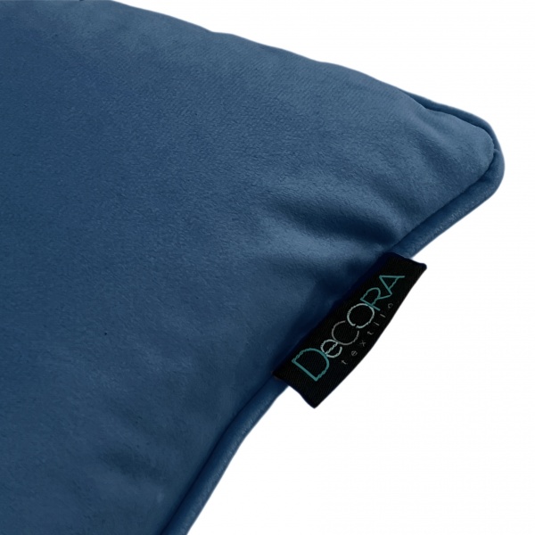Подушка декоративная VELOUR 40x60 см серо-синий Decora textile 