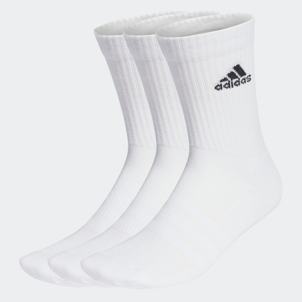 Шкарпетки Adidas C SPW CRW 3P HT3446 р.M білий 3 шт.