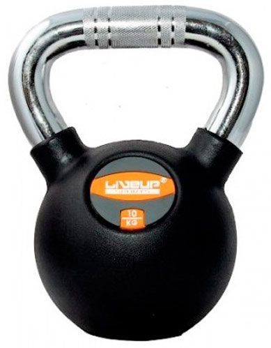 Гиря LiveUp RUBBER KETTEL LS2044-10 1 шт. x 10 кг 