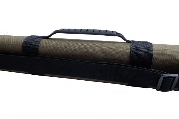 Тубус для удилищ KENT&AVER жесткий (8,5х5 см) зеленый 145 см