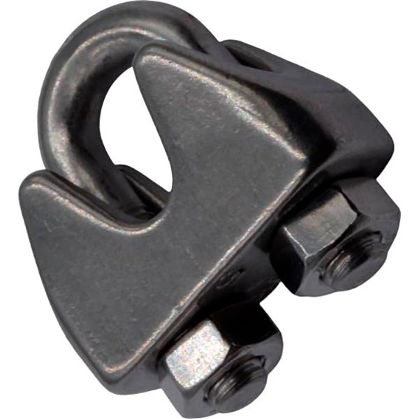 Затискач для троса дуговий нерж 5 мм