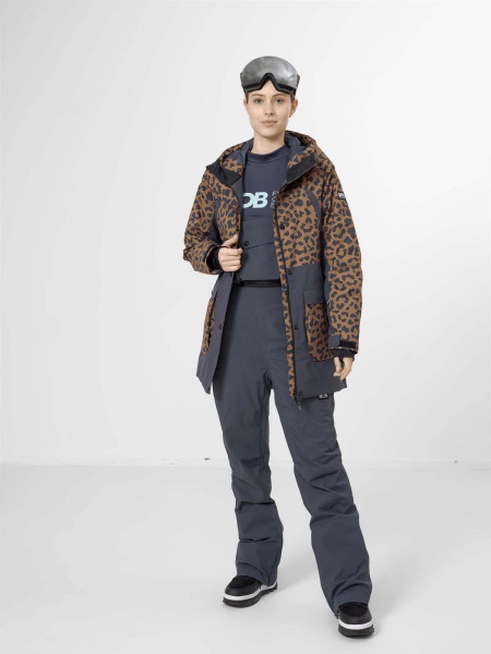 Куртка 4F WOSNOWBOARD JACKET KUDS002 H4Z22-KUDS002-81A р.L коричневый