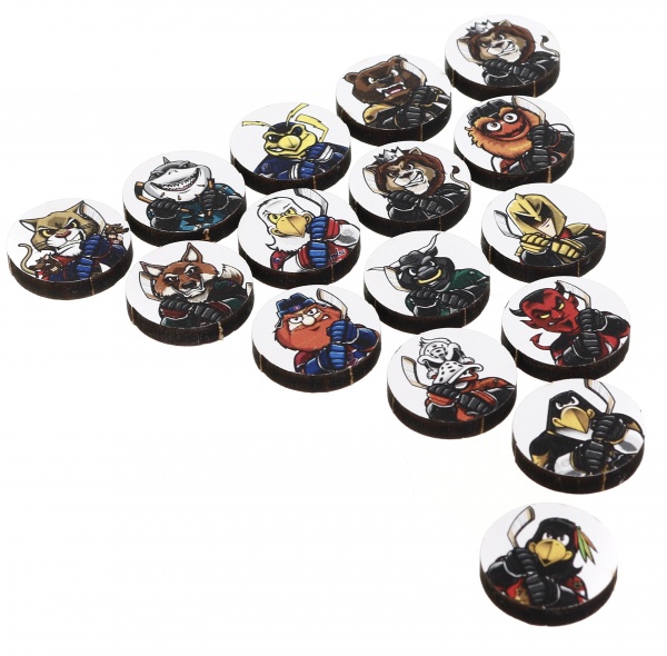 Игра настольная Аэрохоккей 300х400 мм