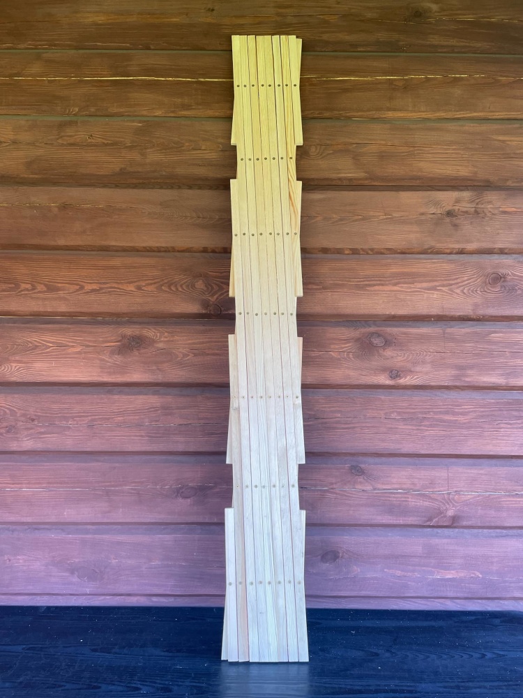 Декоративна огорожа для клумб Шпалера розсувна