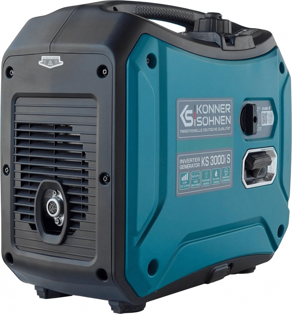 Генератор інверторний Konner&Sohnen 3 кВт / 3,3 кВт 230 В KS 3000i S