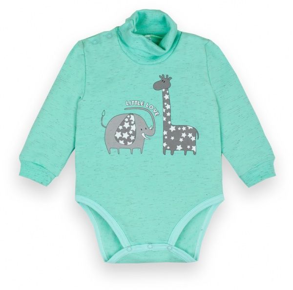 Боді Габбі Зооленд р.80 ментоловий BD-20-21-5 